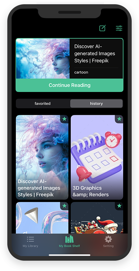 Reading100 personal library